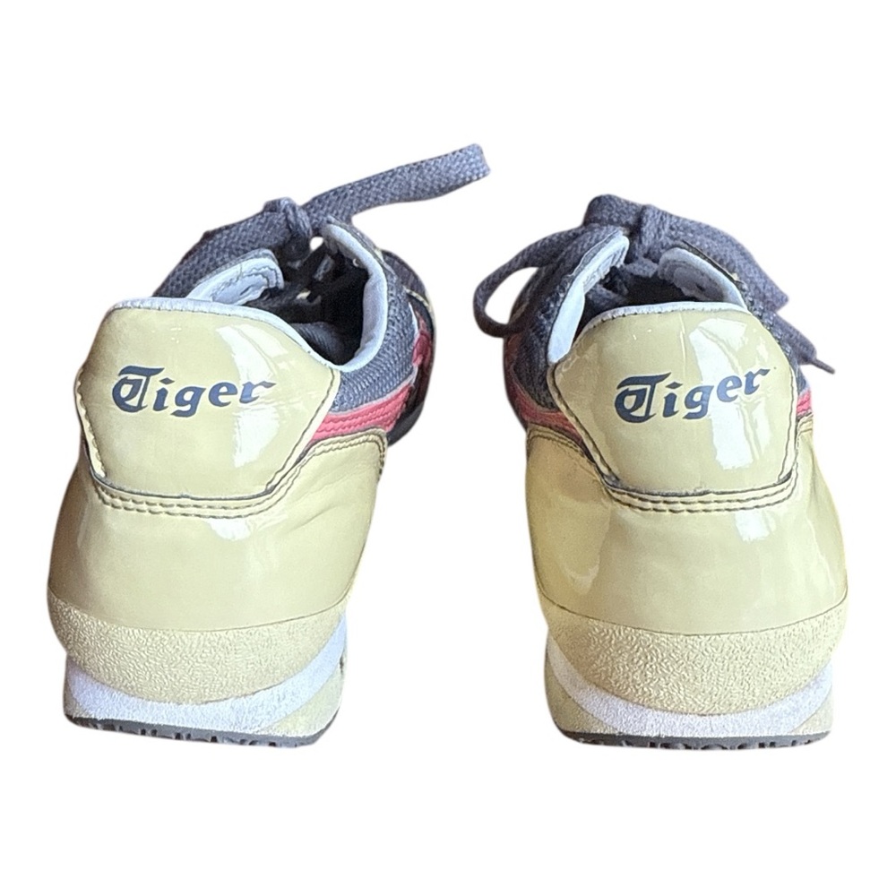 Asics Onitsuka Tiger Ultimate 81 Low Top Sneakers Yellow Pink Retro Y2K 6.5 - Picture 4 of 9